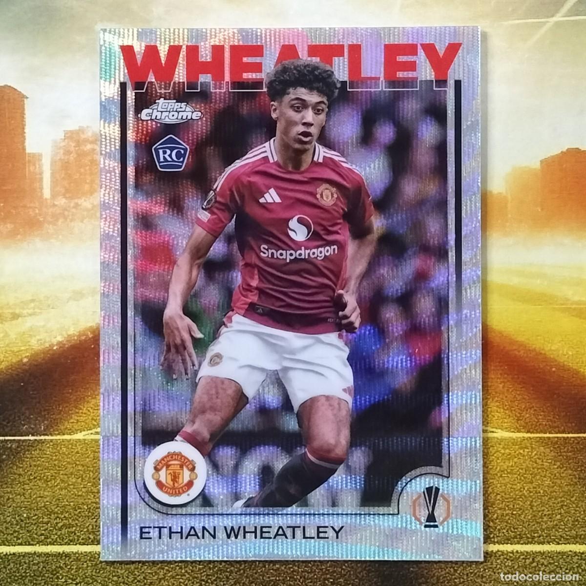 #180 Wheatley Wave | Manchester United | 2024 2025 Topps Chrome UCL