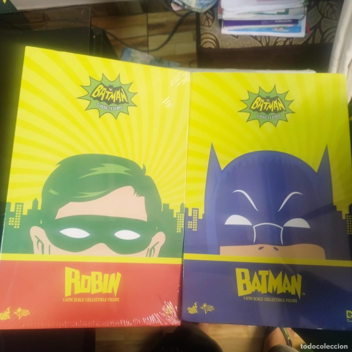 HOT TOYS BATMAN Y ROBIN 66 NUEVOS Y SELLADOS