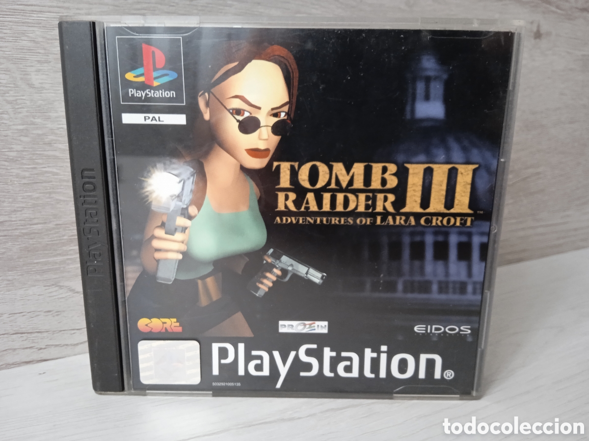 PSX PS1 SONY PLAYSTATION TOMB RAIDER 2 LARA CROFT COMPLETO PAL ESPAÑA