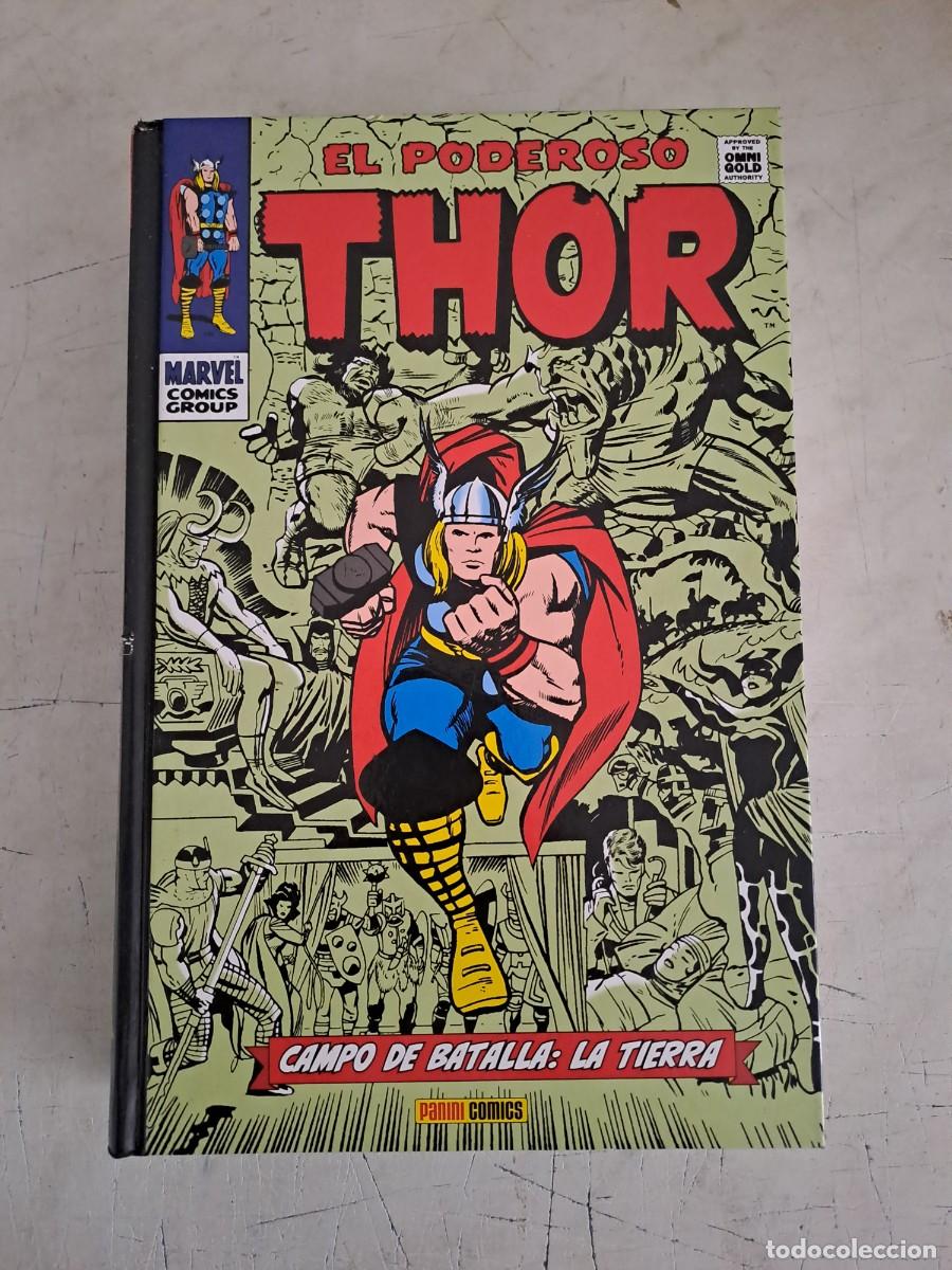 El poderoso Thor, campo de batalla la tierra, Omni Gold, Panini en buen estado