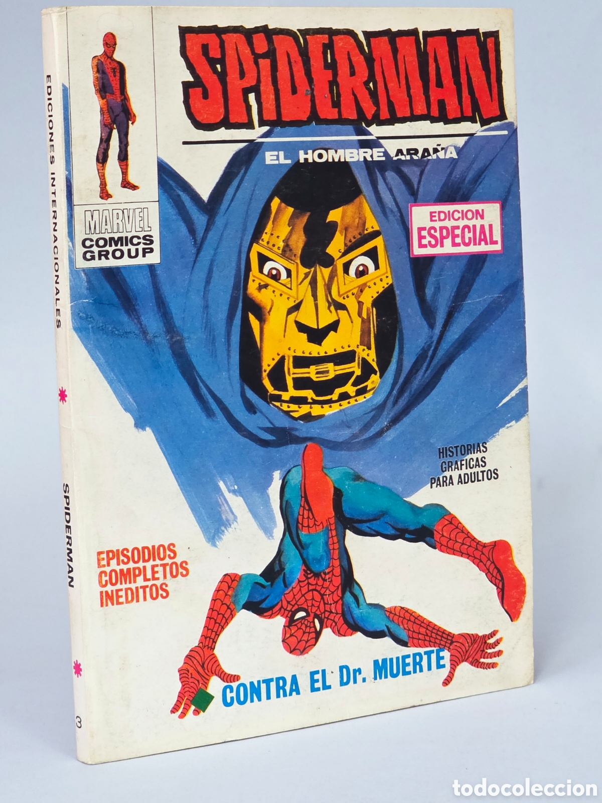 CÓMIC EXCELENTE SPIDERMAN 3 CONTRA EL DR MUERTE SPIDER-MAN VOL1 VOL.1 VERTICE TACO MARVEL