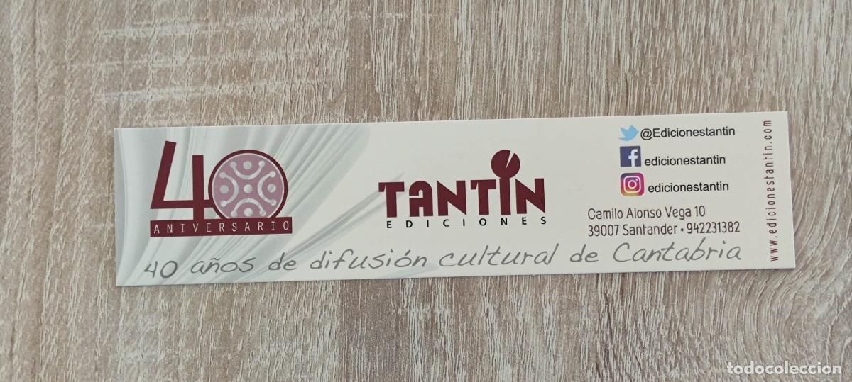 MARCAPAGINAS - TANTIN EDICIONES - SANTANDER