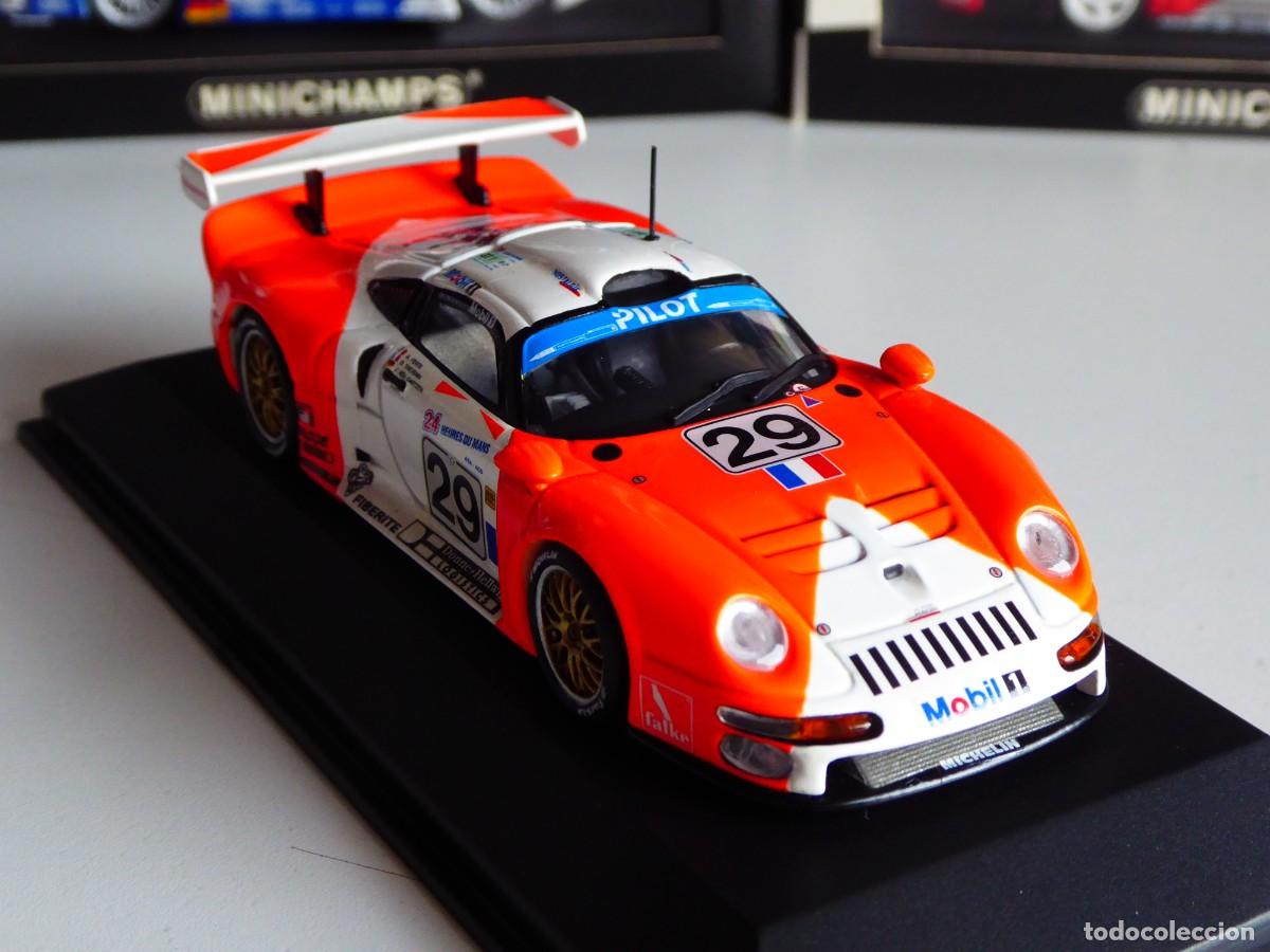 1/43 Minichamps Porsche 911 GT1 JB Racing Marlboro Jolly Motor #29 24 H Le Mans 1997 Ferte