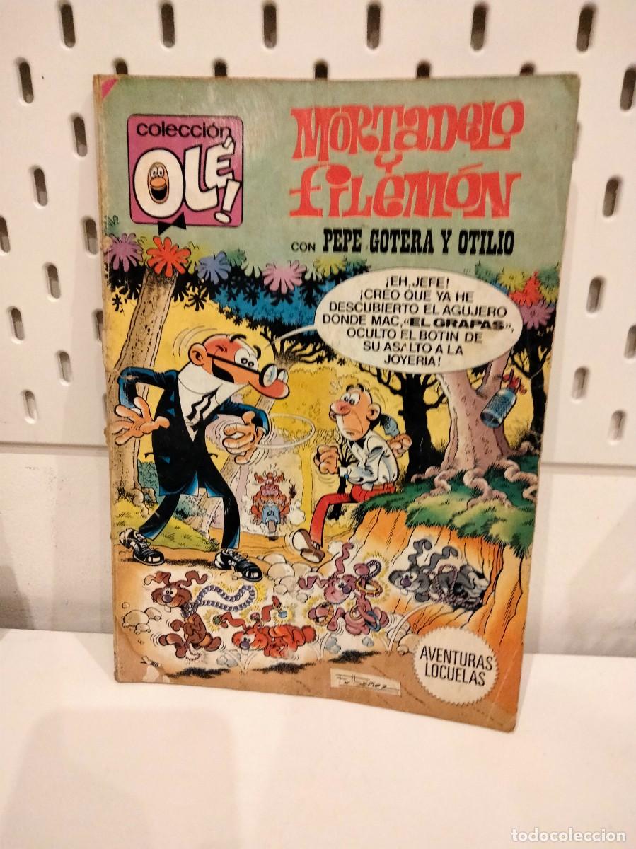 TEBEO COLECCIÓN OLE! MORTADELO Y FILEMON CON PEPE GOTERA Y OTILIO