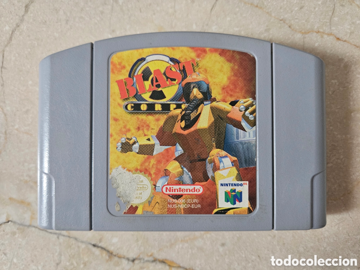 N64 NINTENDO 64 JUEGO BLAST CORP