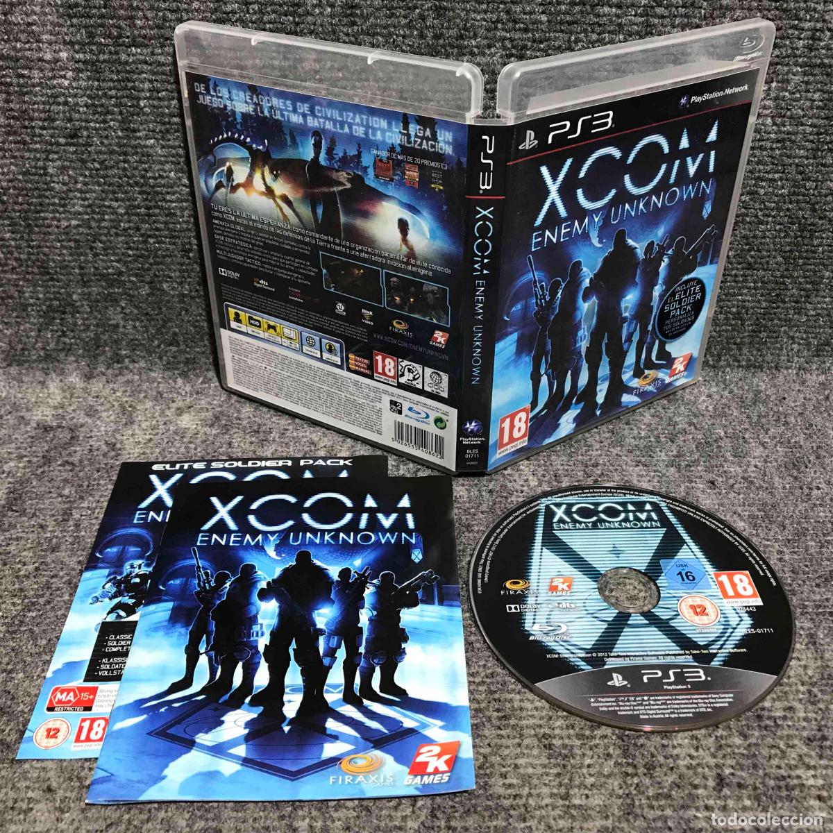 XCOM ENEMY UNKNOWN SONY PLAYSTATION 3 PS3