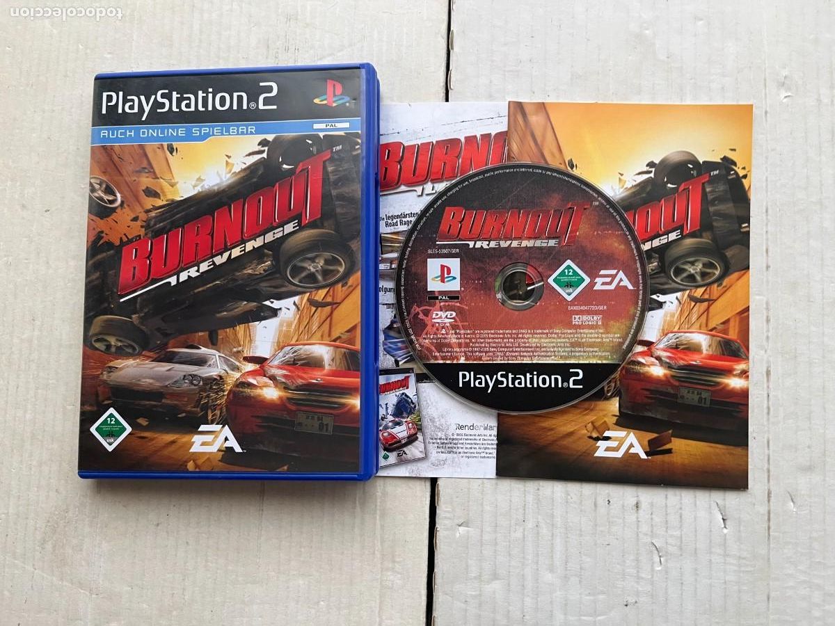 BURNOUT REVENGE PS2 PLAYSTATION 2 PLAY STATION TWO KREATEN ALEMAN