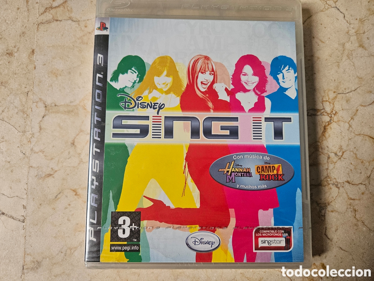 Sony ps3 juego Sing it nuevo