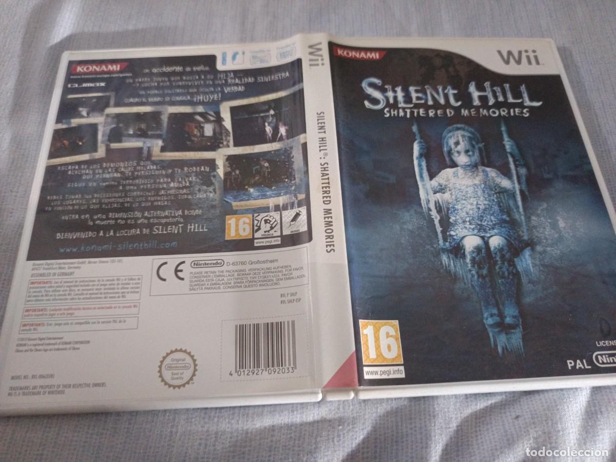 SILENT HILL SHATTERED MEMORIES DE KONAMI PARA LA NINTENDO Wii EN BUEN ESTADO