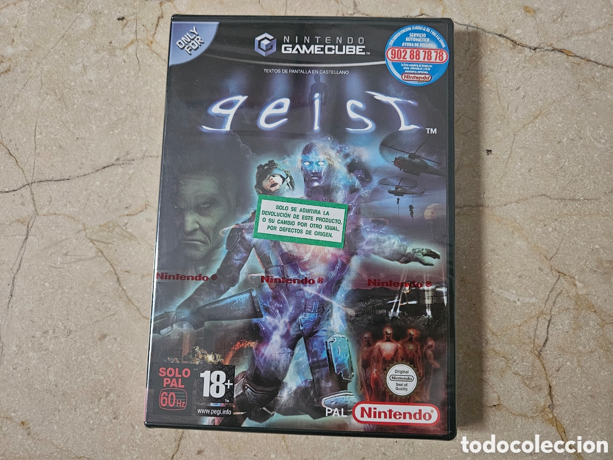 Nintendo Gamecube juego Geist nuevo