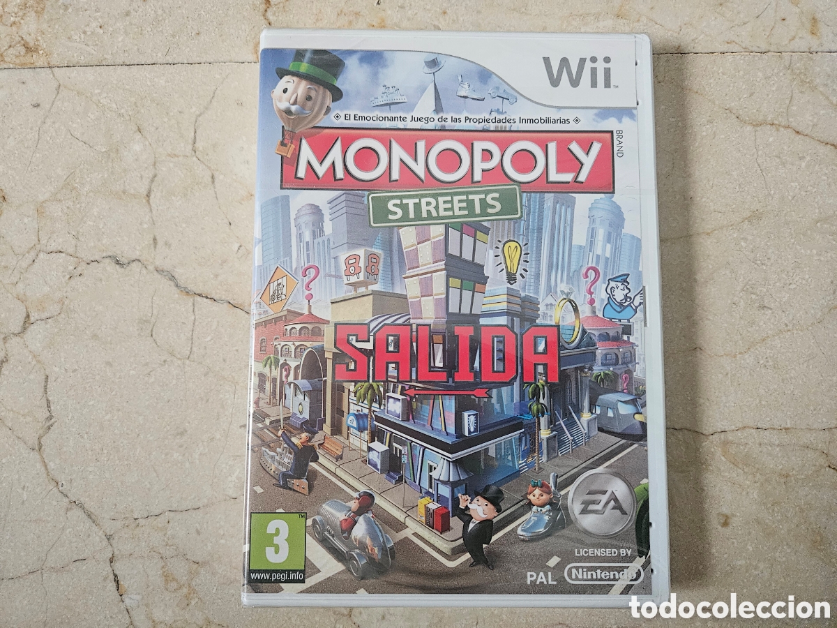 Nintendo Wii Monopoly Streets nuevo