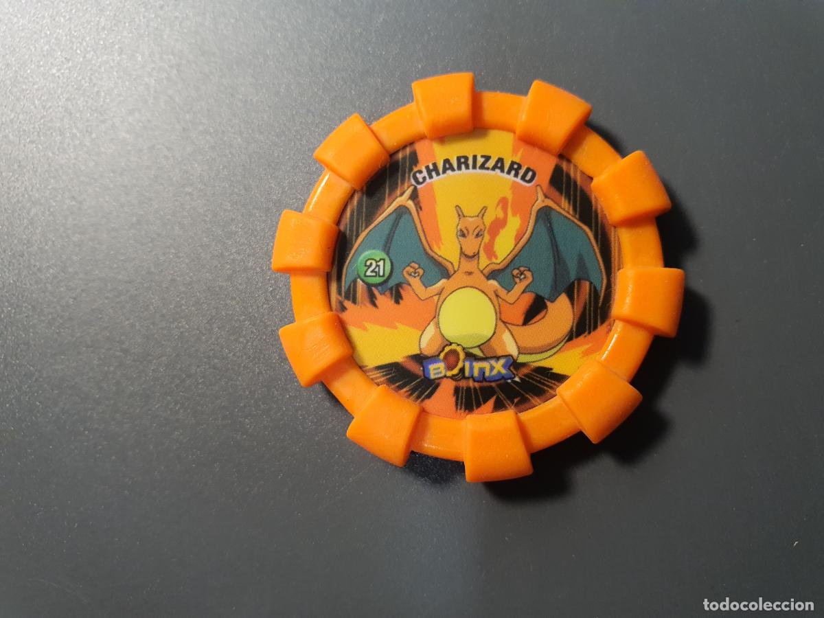 TAZO POKEMON -- AÑO 2007 -- POKEMON BOINX -- CHIPICAO - ESPAÑA -- Nº 21 CHARIZARD