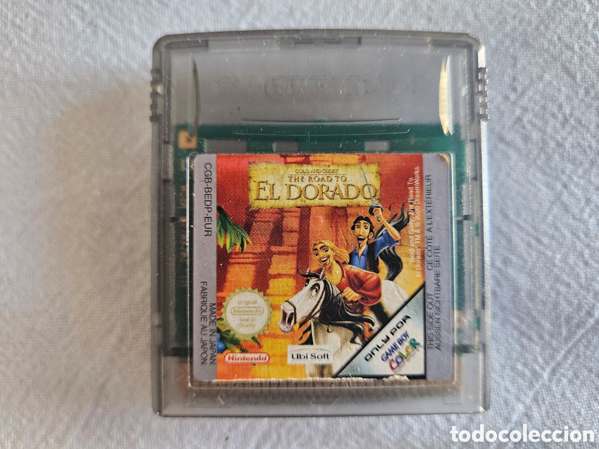 NINTENDO GAMEBOY COLOR JUEGO THE ROAD TO EL DORADO