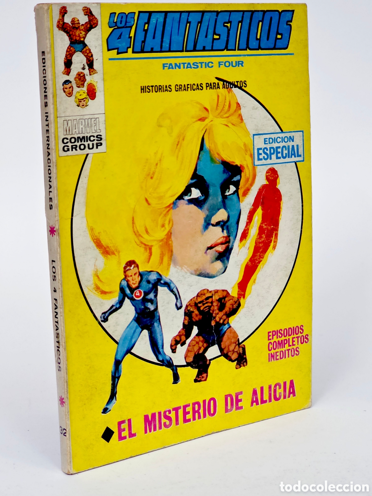CÓMIC LOS 4 FANTÁSTICOS 32 EL MISTERIO DE ALICIA TACO VOL1 VOL.1 VÉRTICE MARVEL NORMAL ESTADO