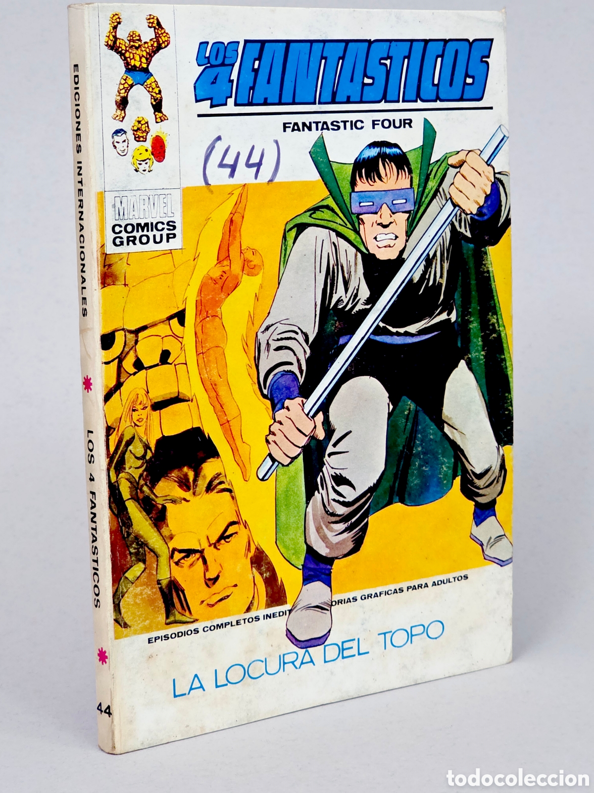 CÓMIC LOS 4 FANTÁSTICOS 44 LA LOCURA DEL TOPO TACO VOL1 VOL.1 VÉRTICE MARVEL NORMAL ESTADO