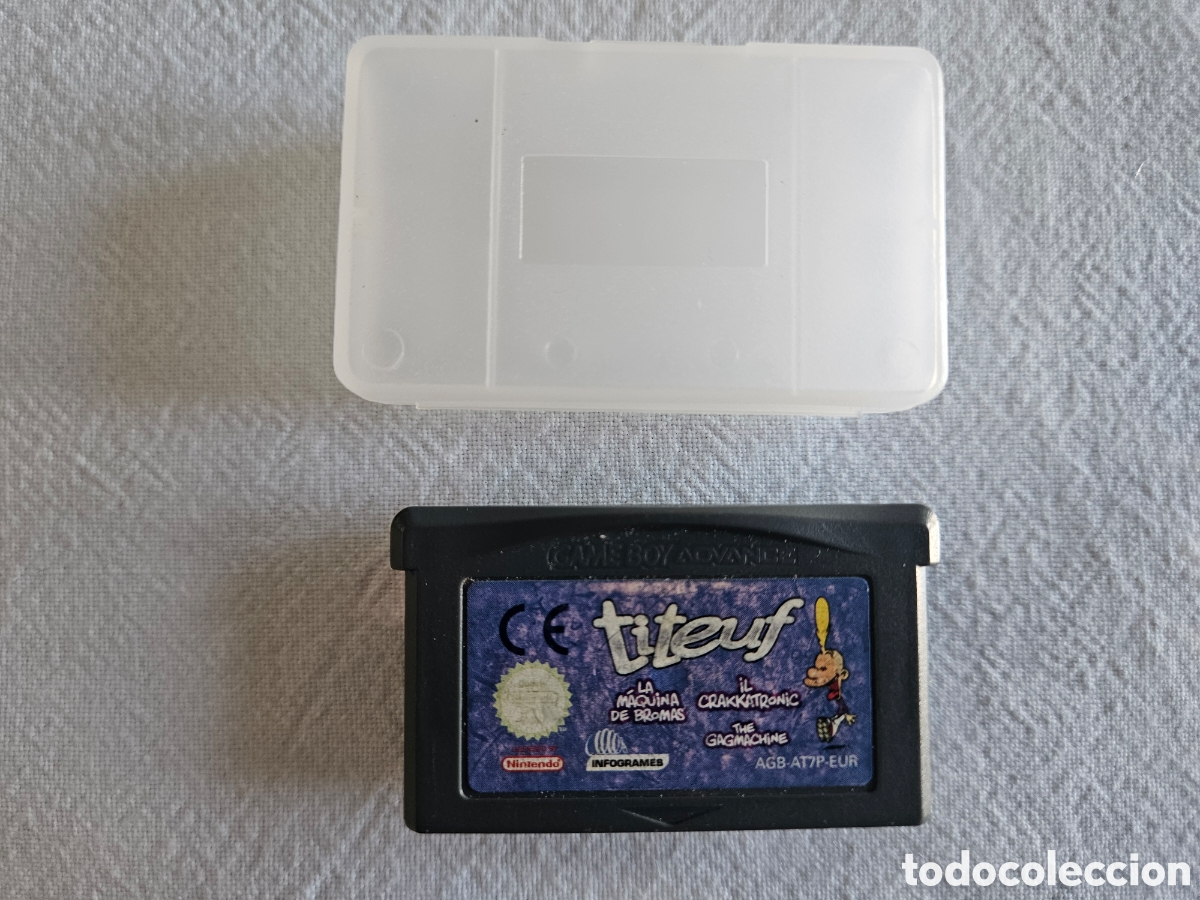 NINTENDO GAMEBOY ADVANCE JUEGO TITEUF LA MÁQUINA DE BROMAS