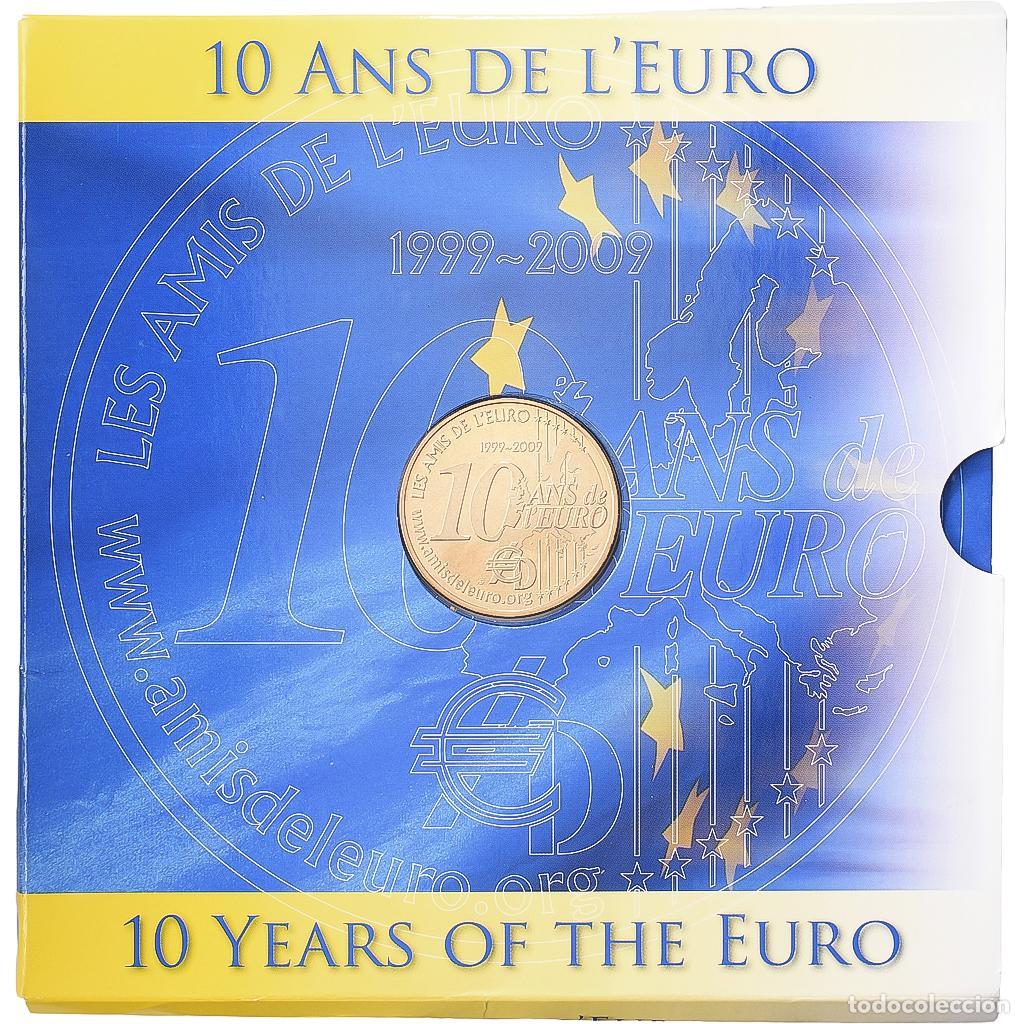 [#1509175] Francia, Set 20x 2€ + Token, 10 Years of Euro, BU, 2009, Sin información, FDC