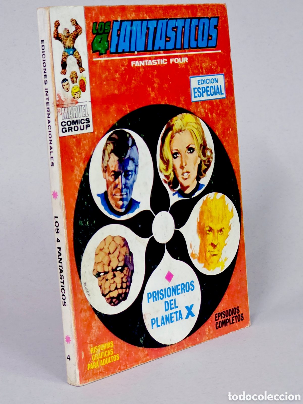 CÓMIC LOS 4 FANTASTICOS 4 PRISIONEROS DEL PLANETA X VOL1 VOL.1 TACO VÉRTICE MARVEL MUY BUEN ESTADO