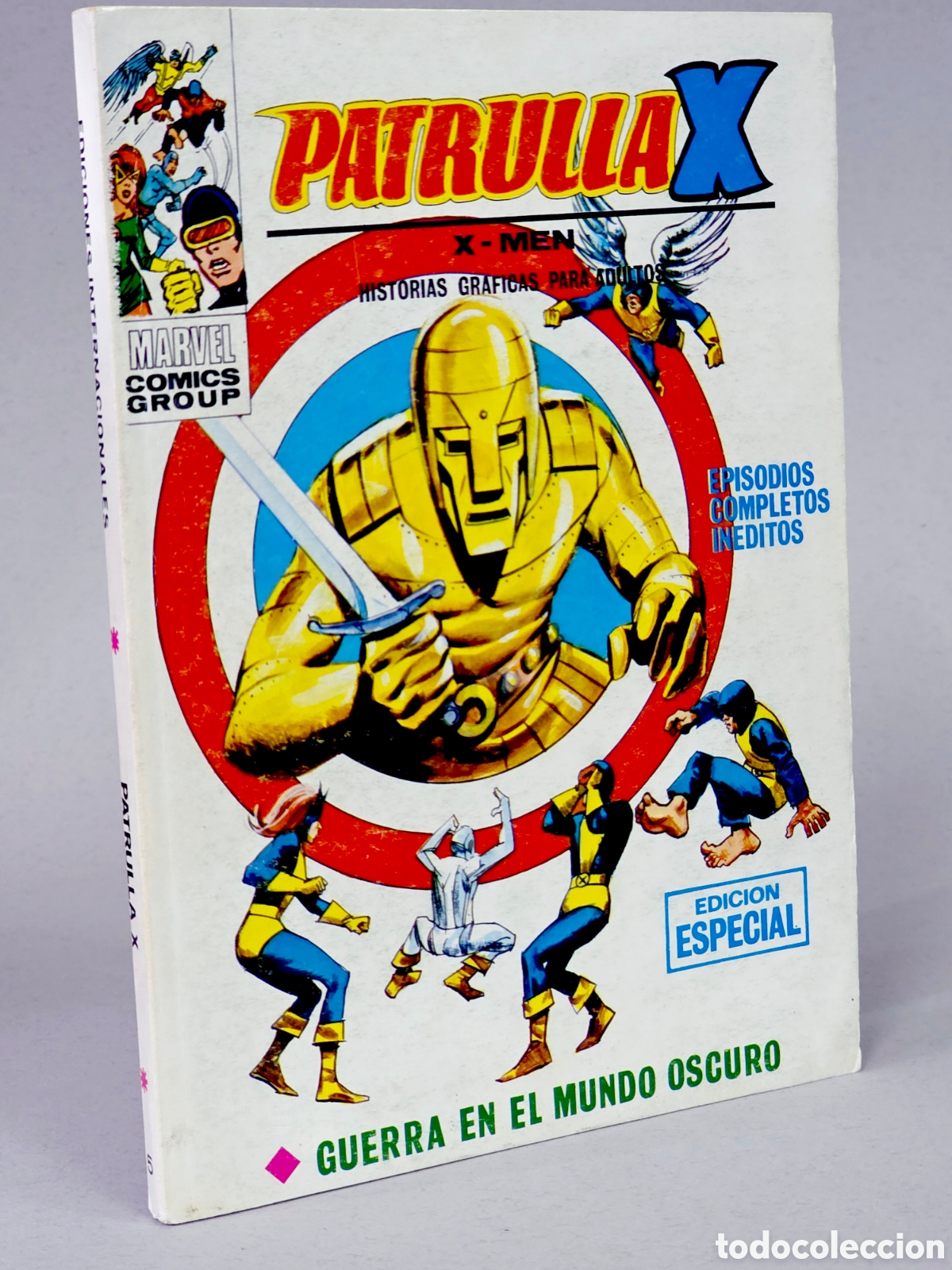 CÓMIC EXCELENTE PATRULLA X 5 GUERRA EN EL MUNDO OSCURO VOL1 VOL.1 VOLUMEN TACO VÉRTICE MARVEL