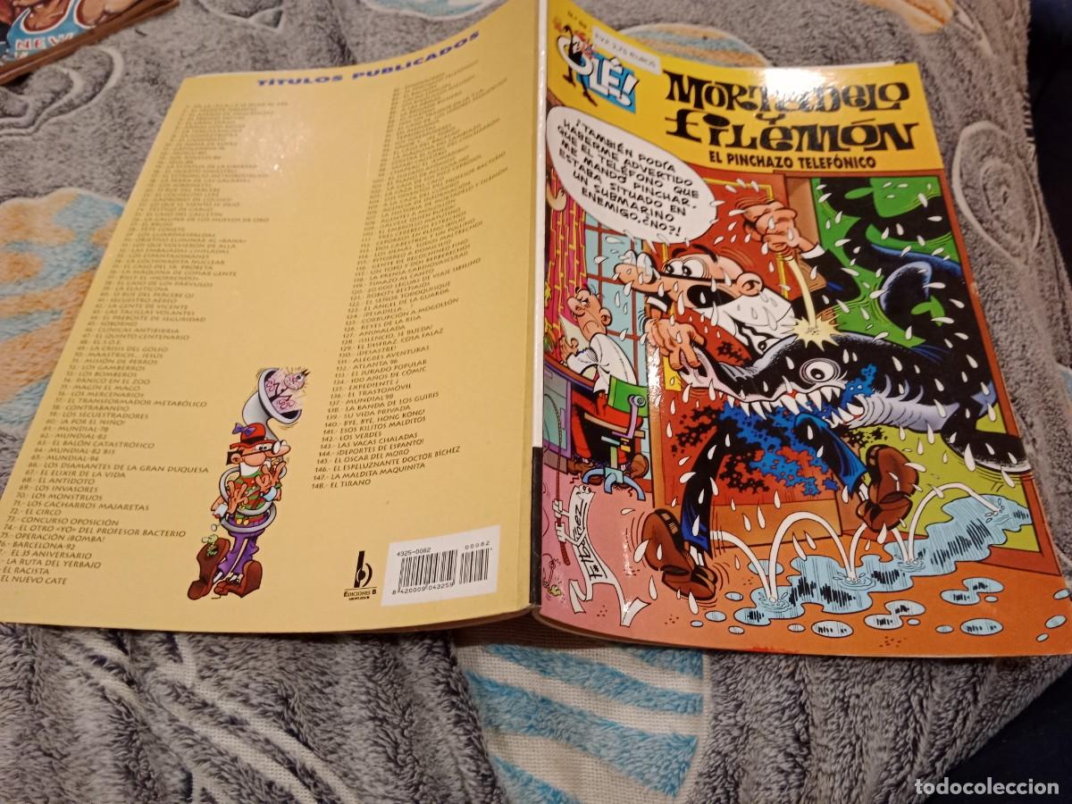 OLÉ Nº82 MORTADELO Y FILEMÓN - EL PINCHAZO TELEFONICO - EDICIONES B 3ªEDICION 1999