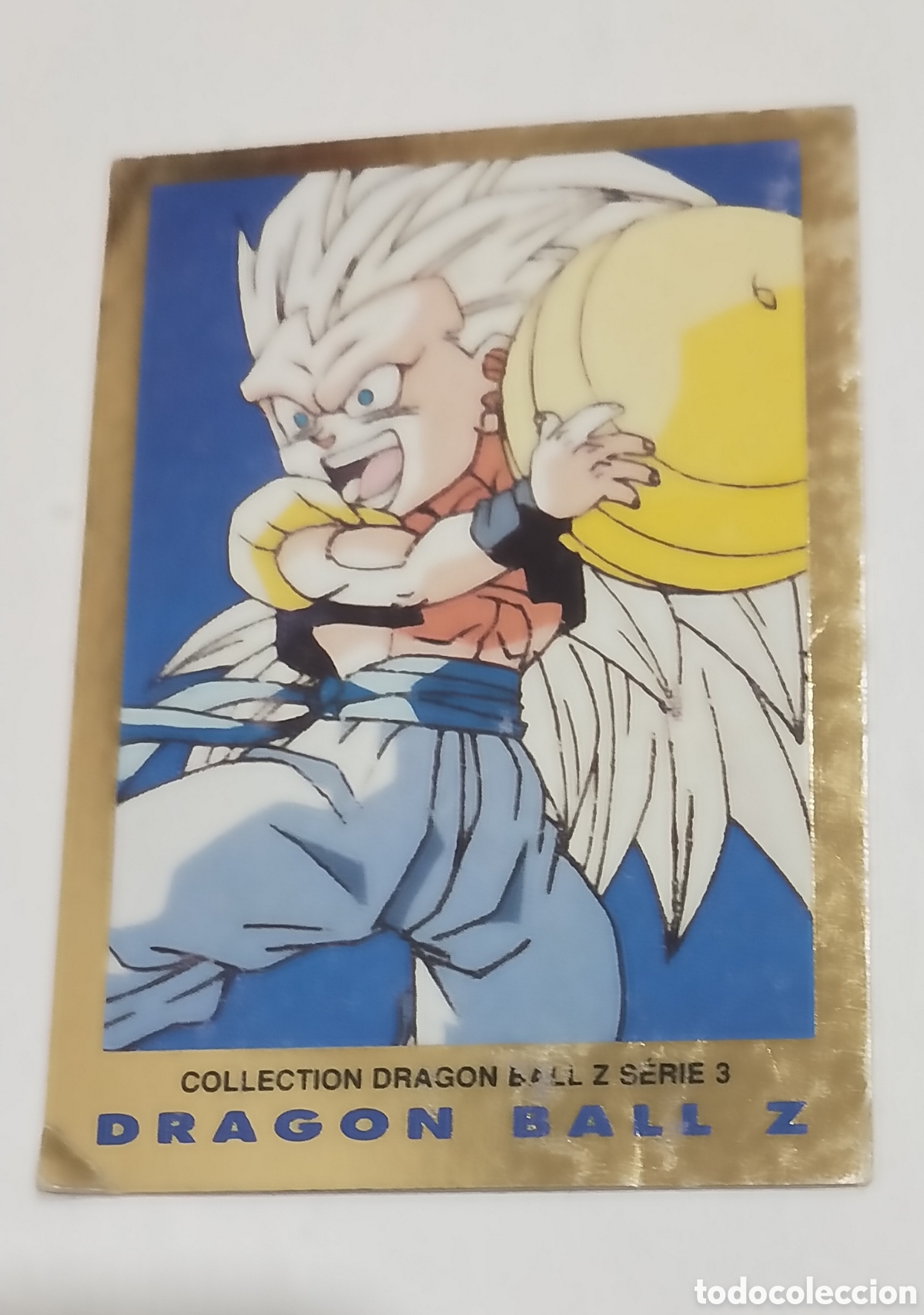 CARTA N. 87, Gotenks DRAGON BALL Z SERIE 3 ,Panini Gold Oro Trading Card,1989