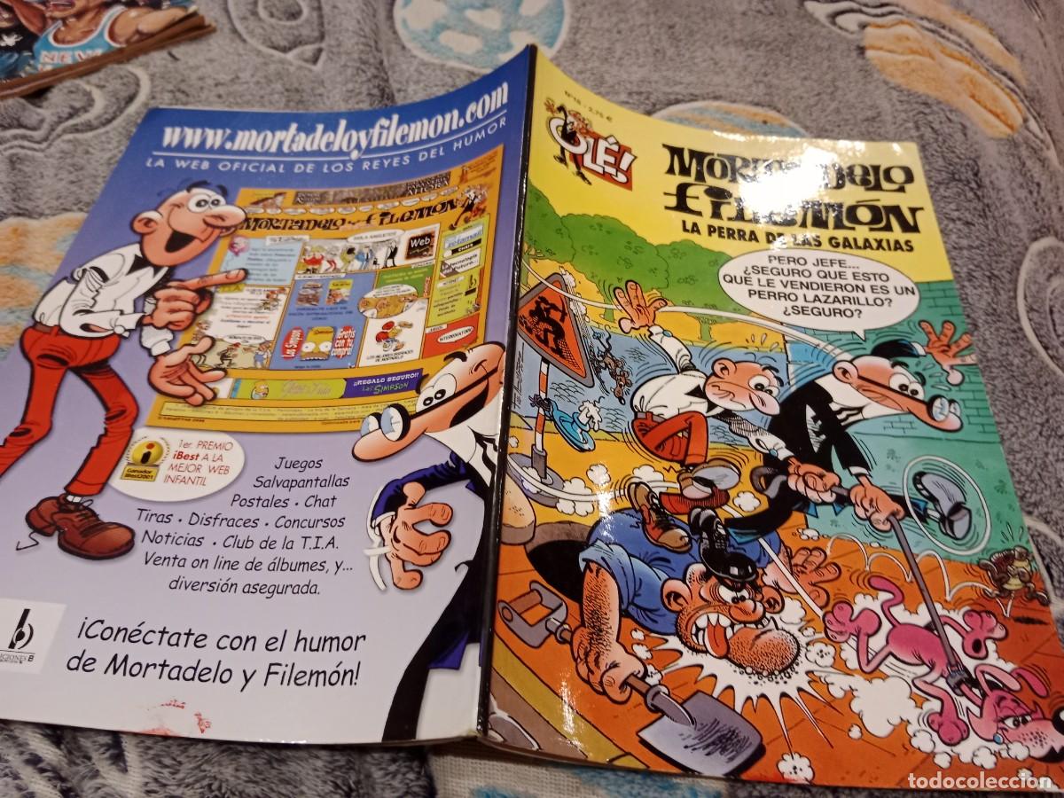 OLÉ Nº18 MORTADELO Y FILEMÓN - LA PERRA DE LAS GALAXIAS - EDICIONES B 4ªEDICION 2002