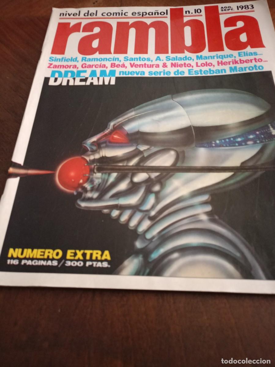 Cómic Rambla nº 10 Cómic español. Número Extra
