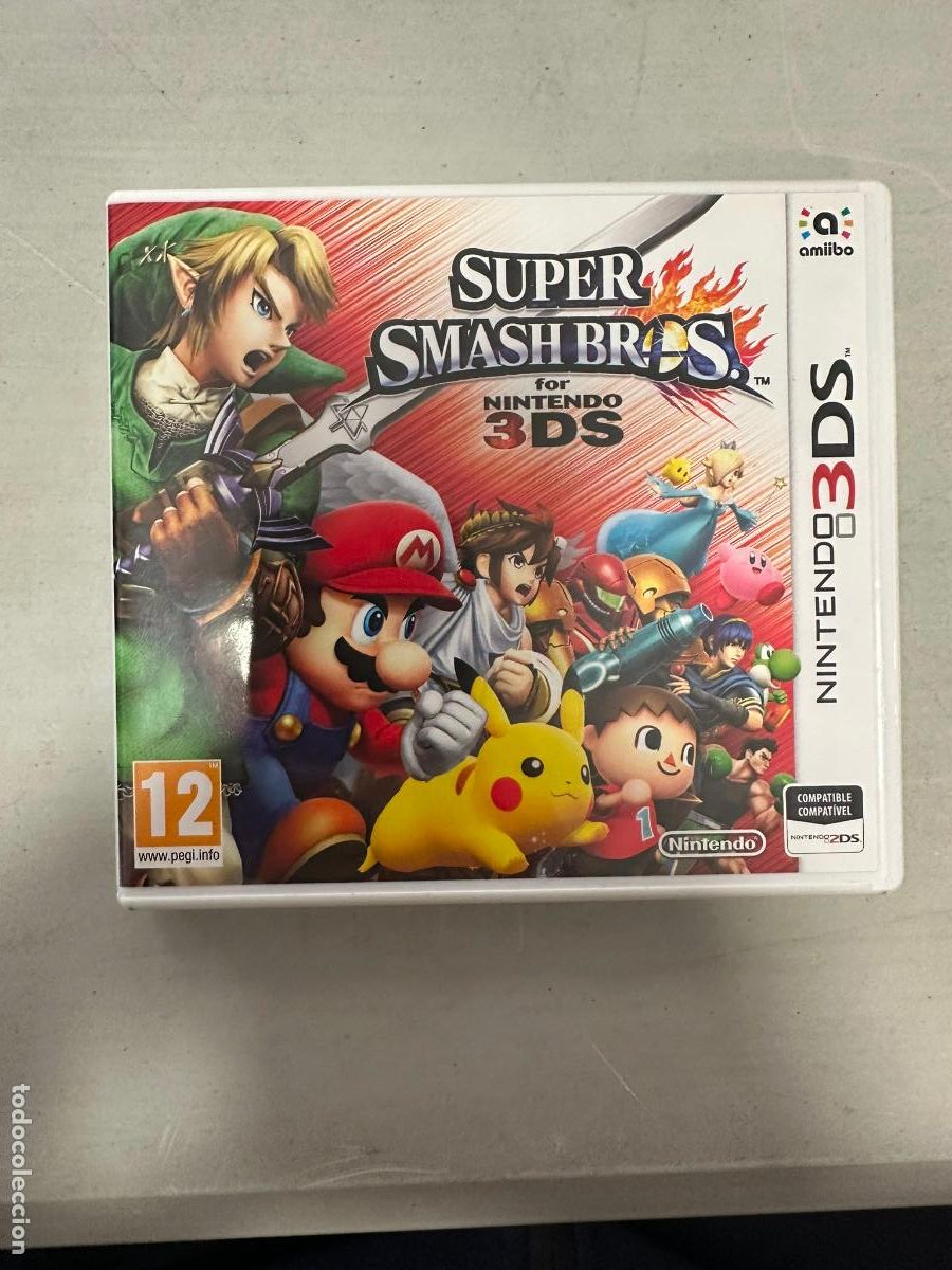 Super smash bros 3ds - NINTENDO 3DS COMPLETO PAL-ESPAÑA