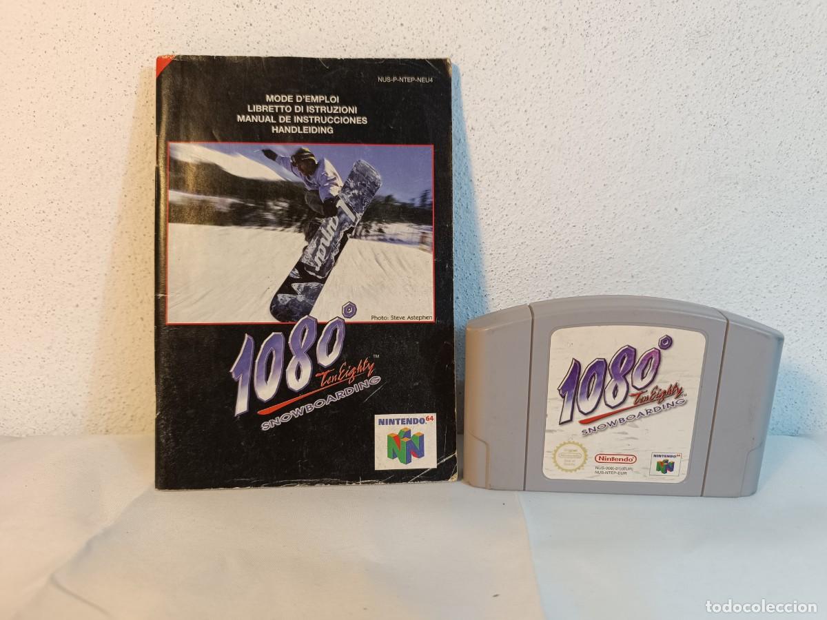 Juego y manual 1080º Pal Multi idiomas Nintendo 64