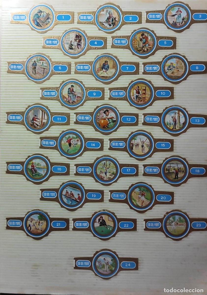 VT269 Deporte 24 Vitolas de Calidad Anillas de Puros Edo del Monte Serie Deportes Profesiones