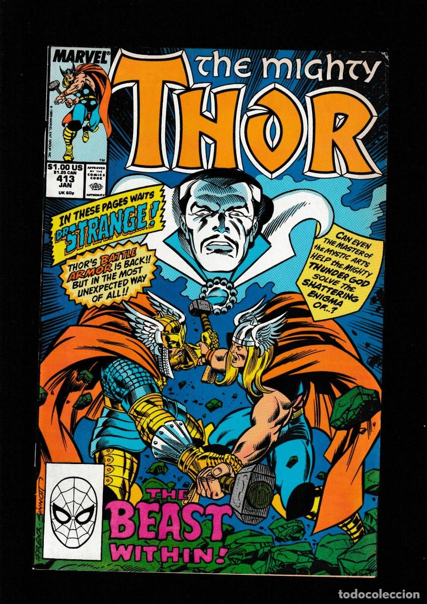 THOR 413 - MARVEL 1990 FN/VFN / DOCTOR STRANGE / THOR VS THOR