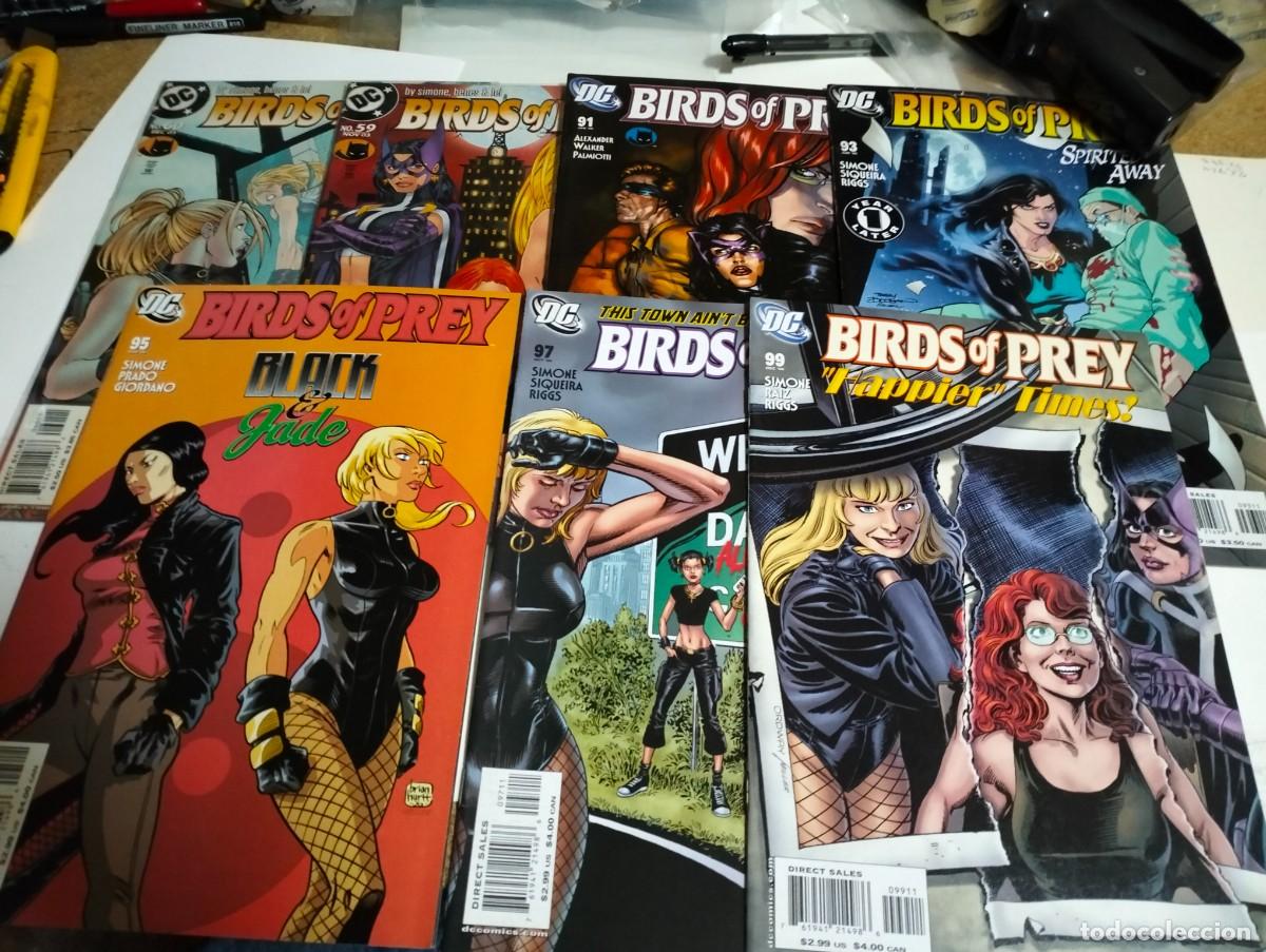 BIRDS of PREY # 59, 60, 91, 93, 95, 97, 99 ( LOTE 7 NÚMEROS)... DC. EN INGLÉS