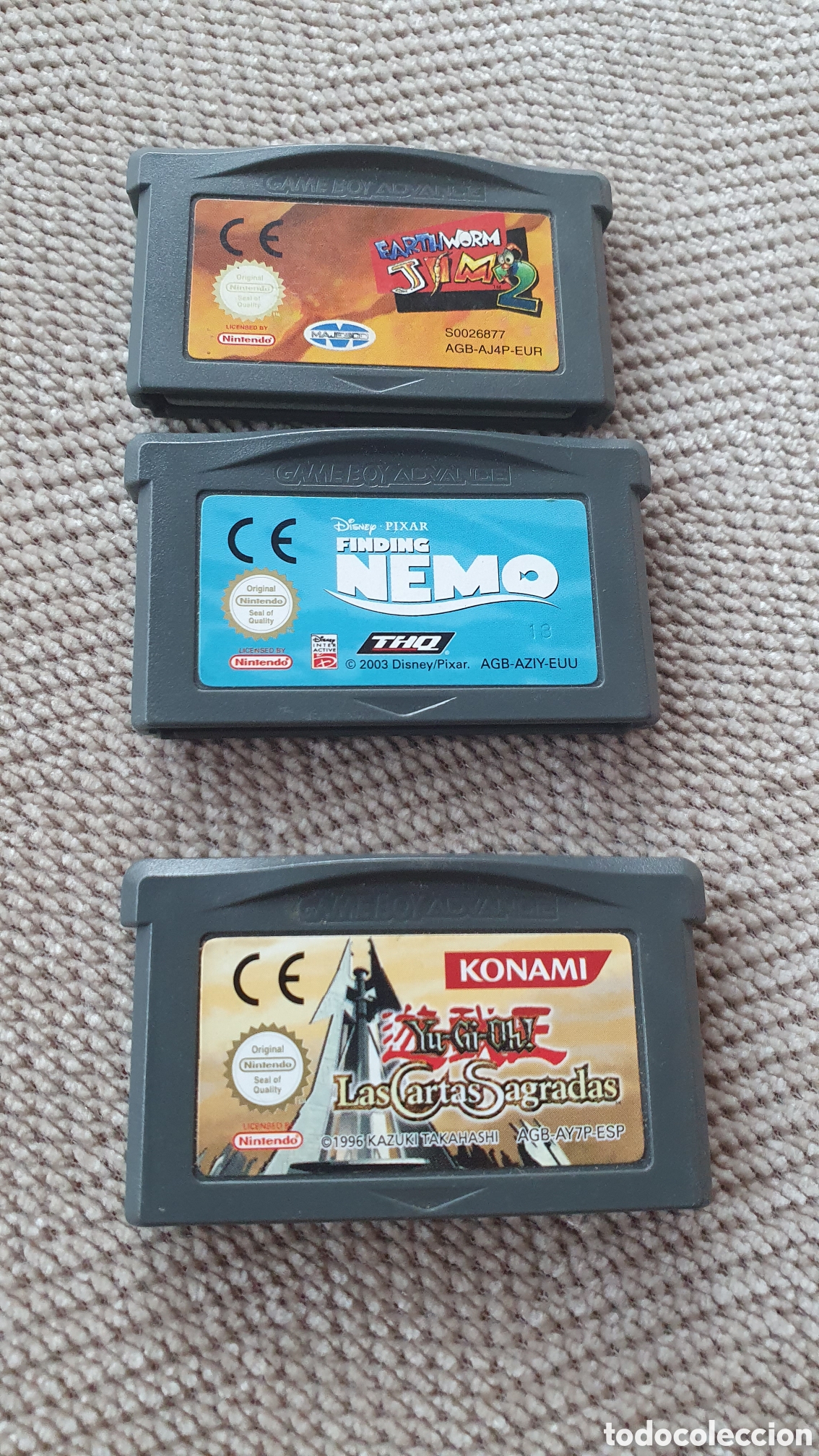 3 juegos Nintendo game boy advance