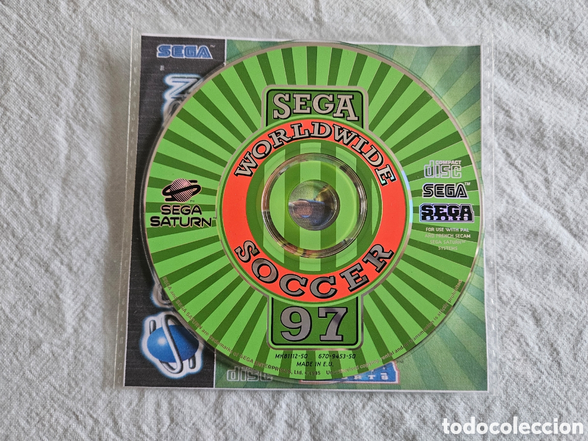 Sega Saturn juego Worldwide Soccer