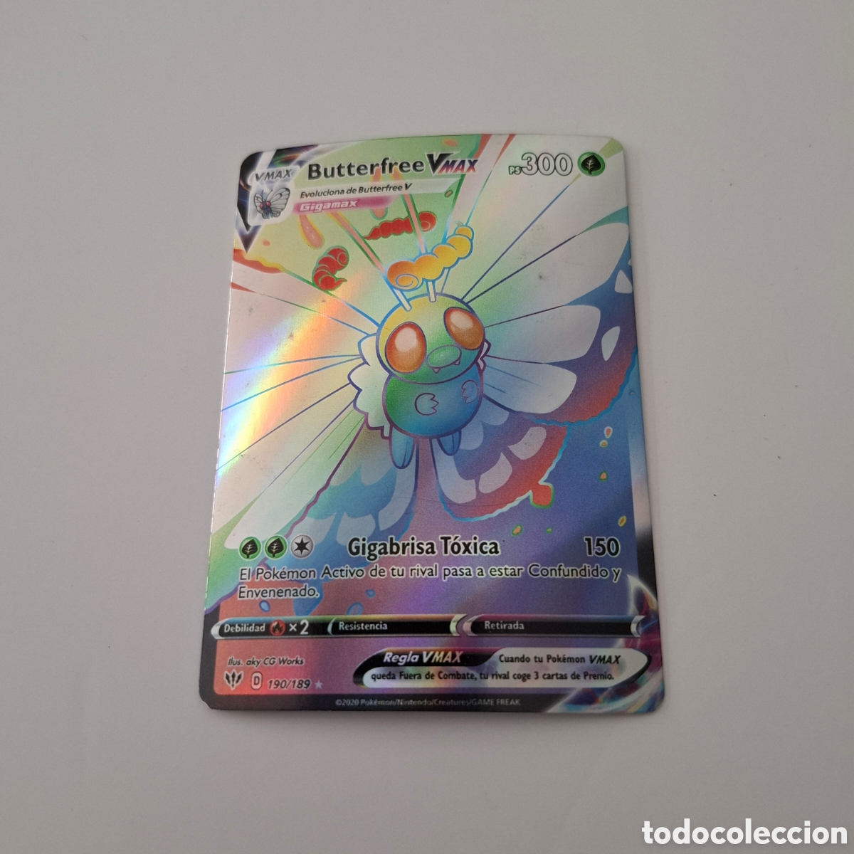 CARTA POKEMON CARD BUTTERFREE VMAX GIGAMAX