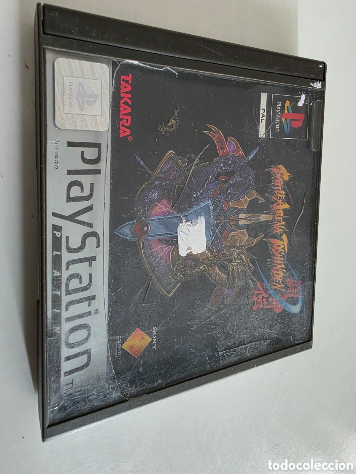 Battle Arena Toshinden 2 PS1 PAL Caja Dañada