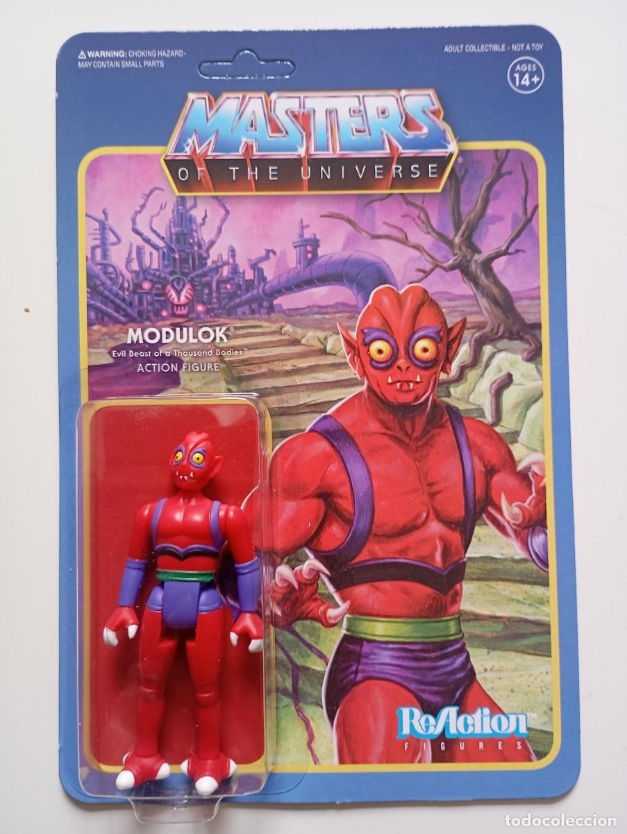 MASTERS OF THE UNIVERSE MODULOK 2 WAVE 5 REACTION SUPER7 MATTEL 2019
