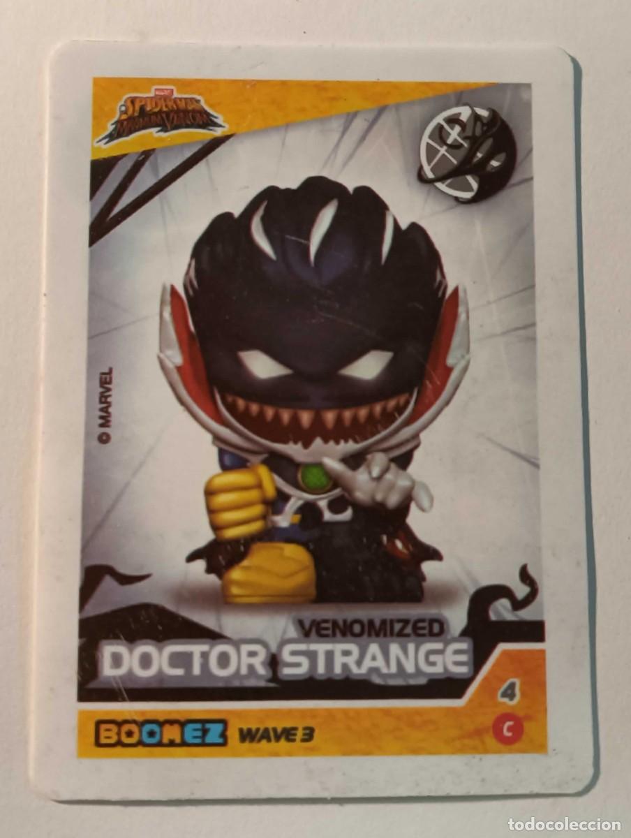 Targeta Coleccionable ”BOOMERZ WAVE 3” - Doctor Strange Venomizado - Funko Pop! Marvel #602