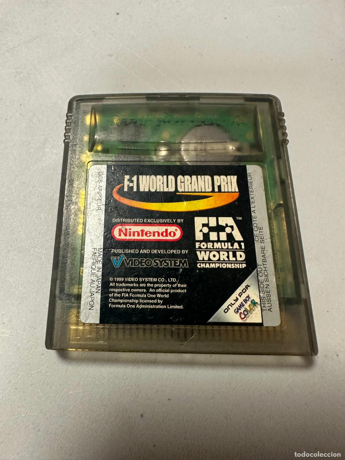 F1 World grand prix - Nintendo Game boy color GBC - PAL