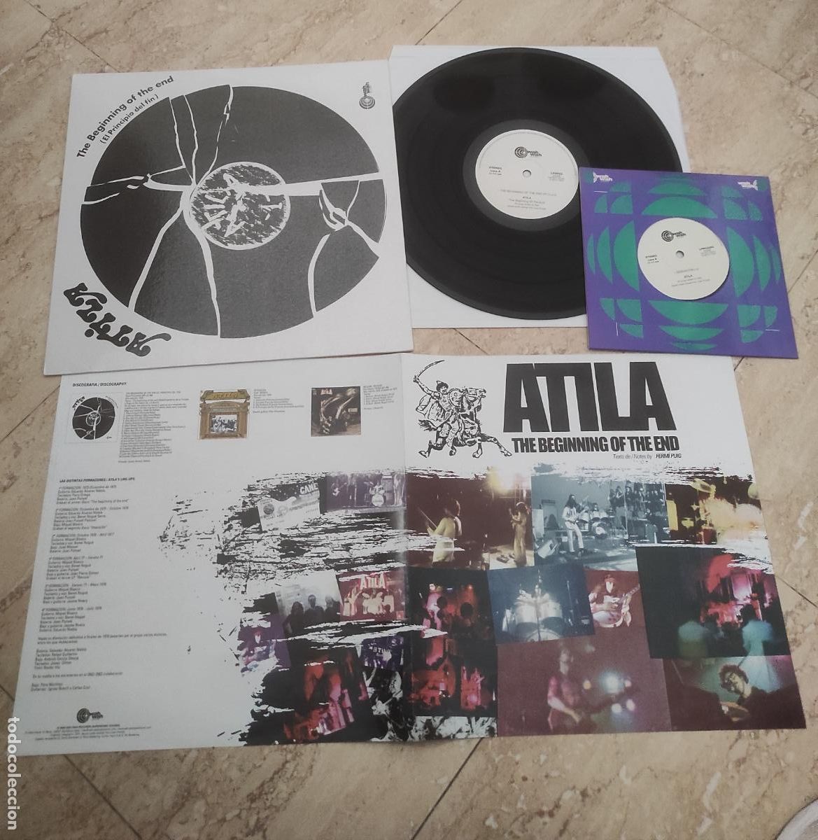 Atila ‎– The Beginning Of The End (El Principio Del Fin)-LIMITED EDITION-2005-MAS SINGLE TEMAS INEDI