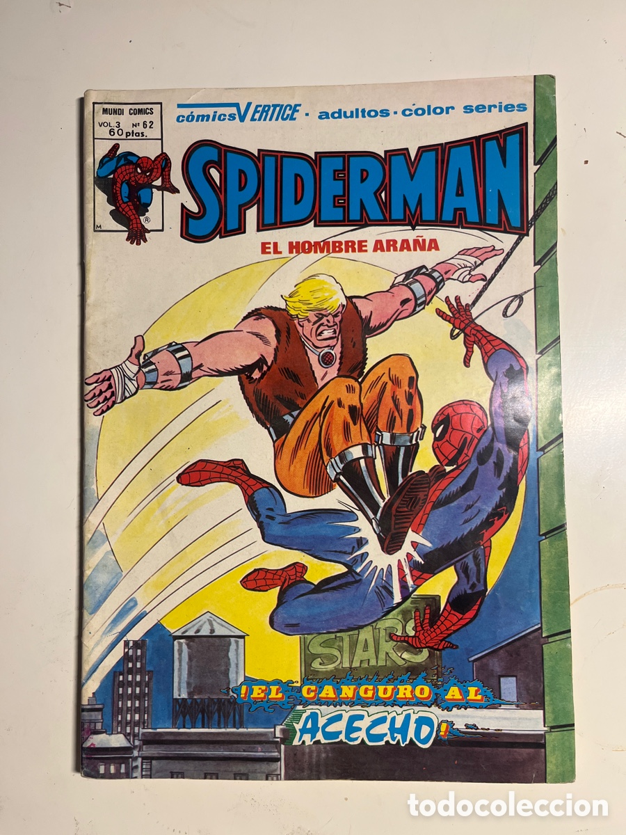SPIDERMAN EL HOMBRE ARAÑA, NÚMERO 62, (VÉRTICE)