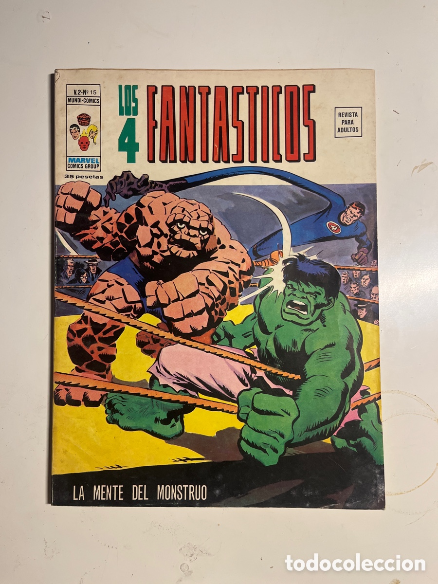 LOS 4 FANTÁSTICOS, NÚMERO 15, (VÉRTICE)