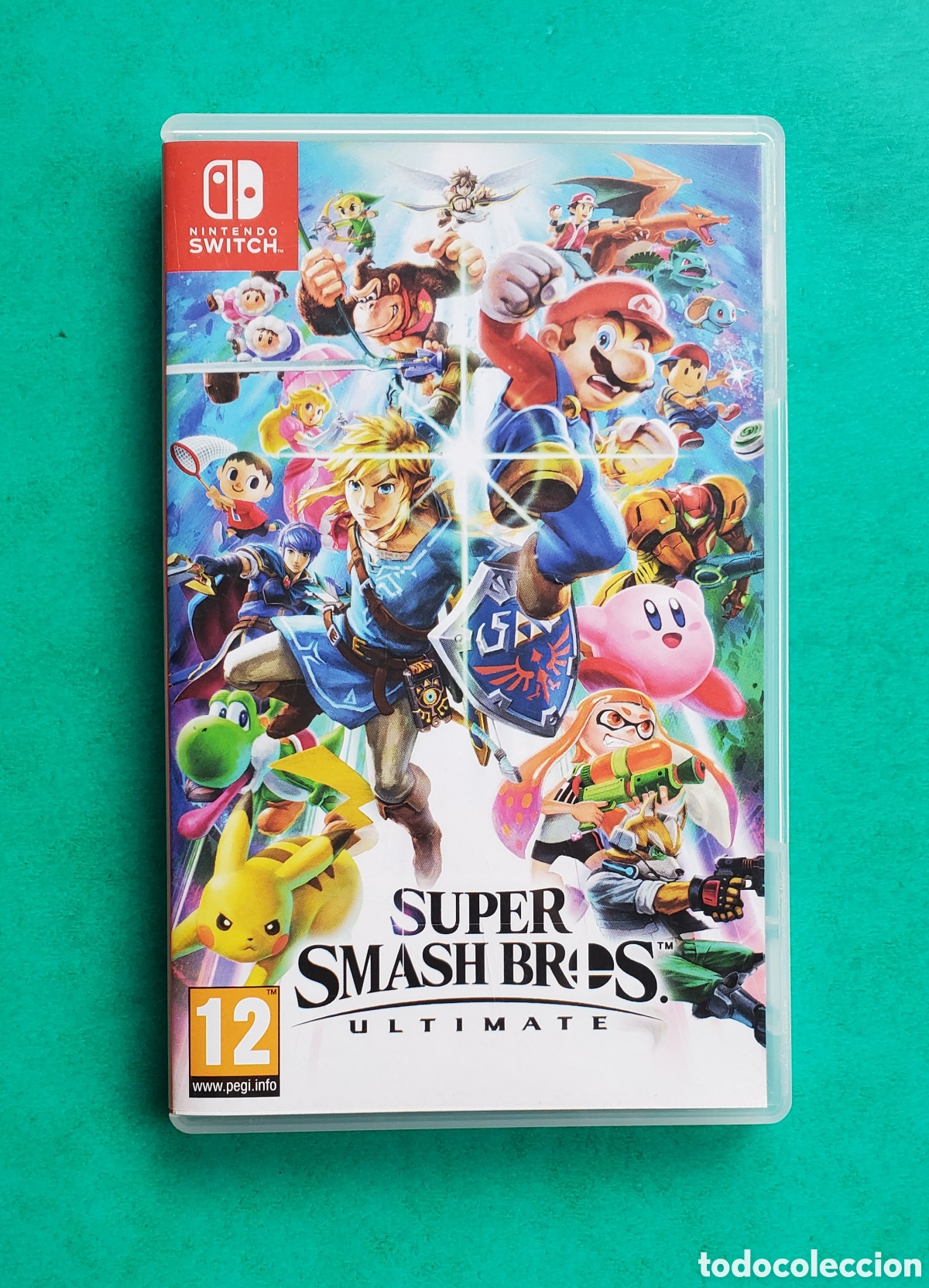 Caja VACIA . Juego Nintendo Switch. SUPER SMASH BROS. ULTIMATE .