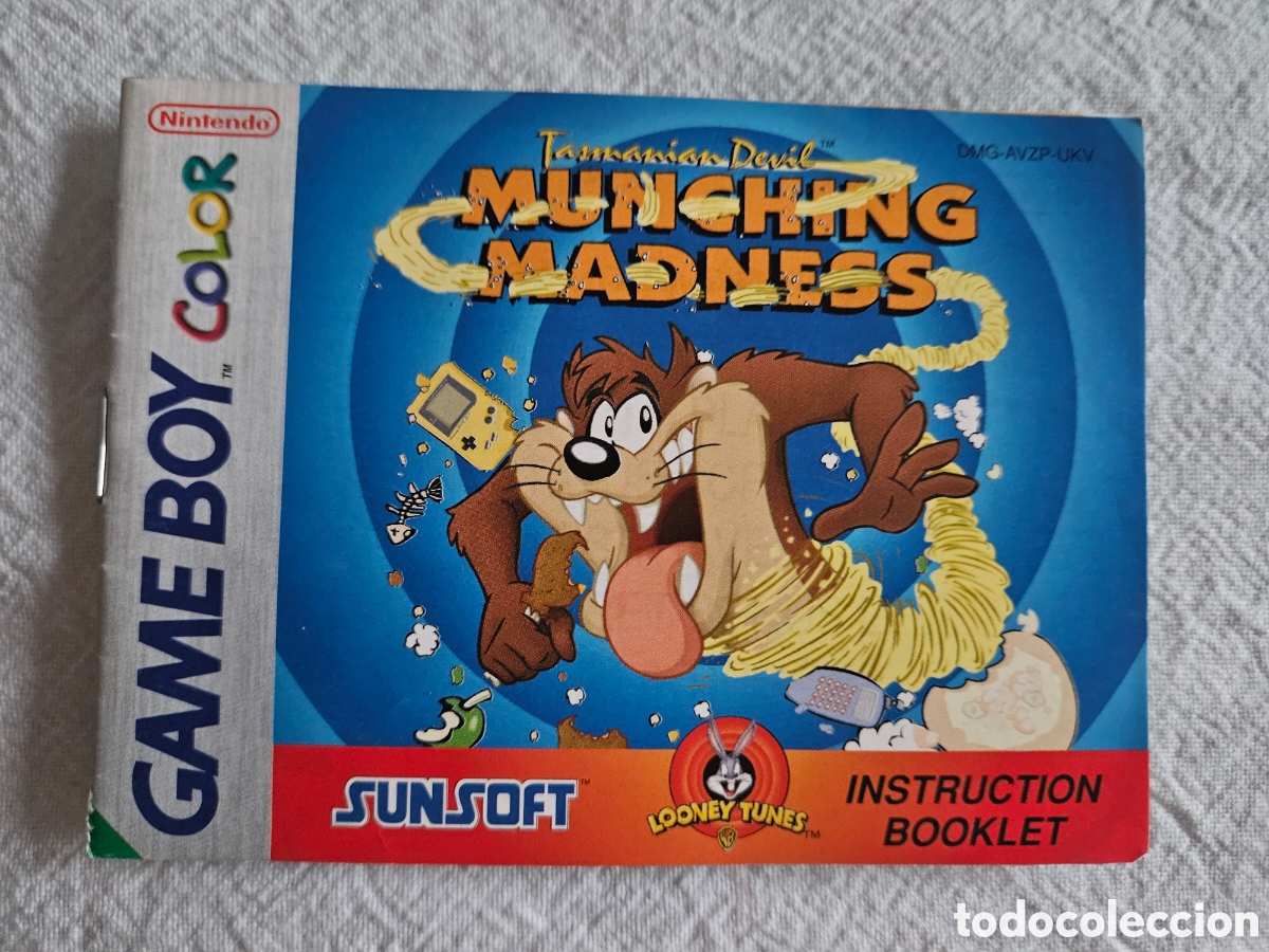Nintendo gameboy color manual Tasmamia Devil