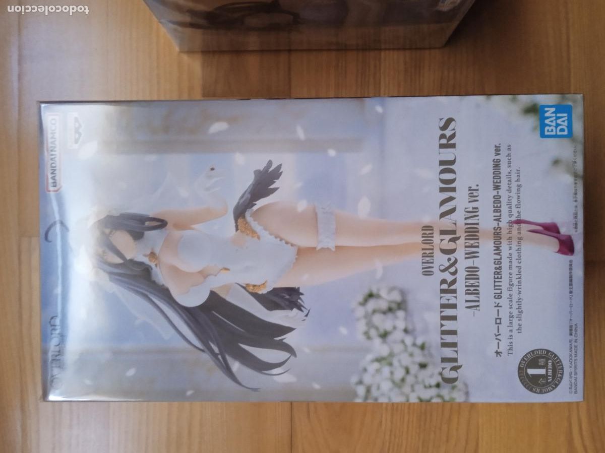 Figura de accion tipo banpresto Albedo Overlord - Glitter & Glamours - Wedding