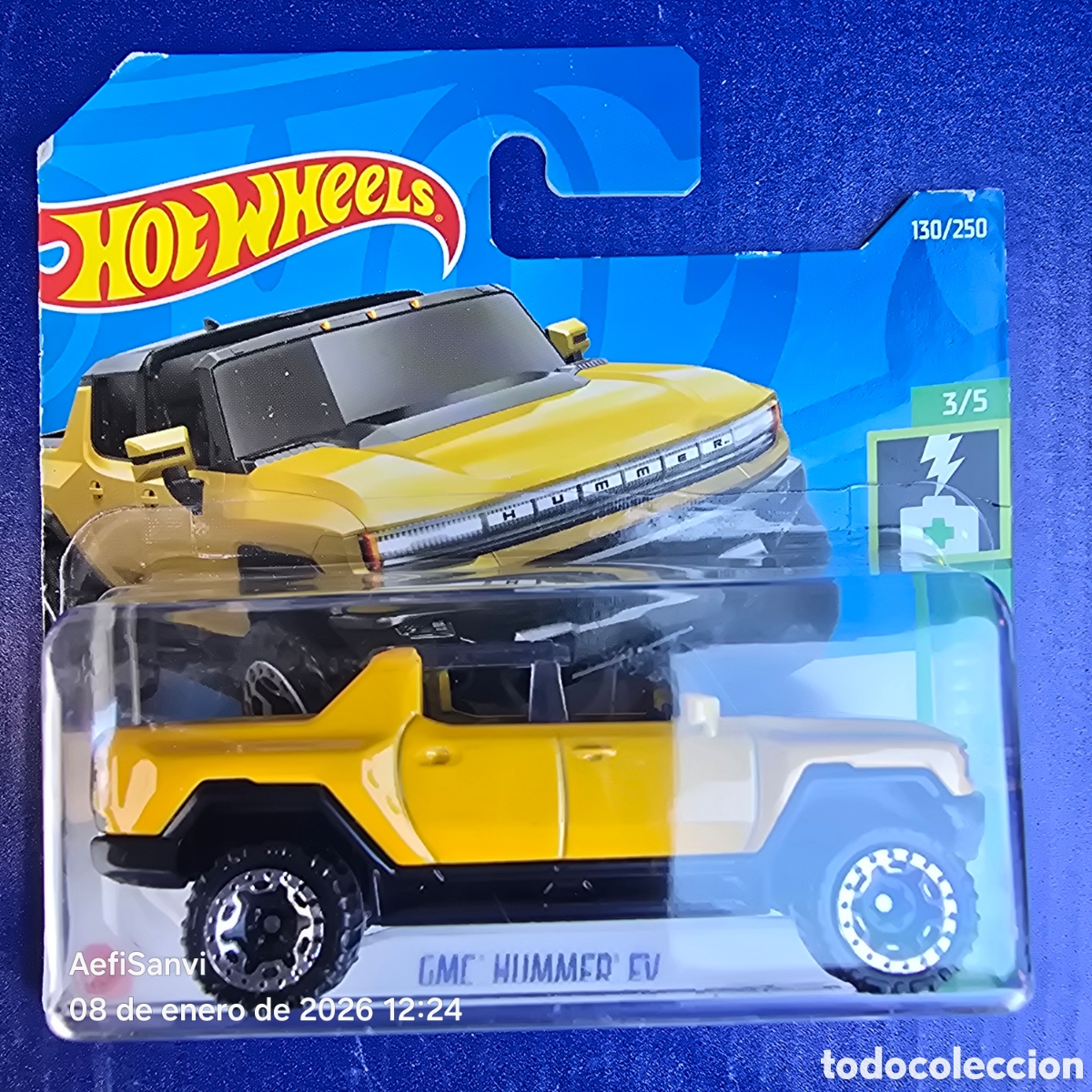 HOT WHEELS: GMC HUMMER EV (HW GREEN SPEED 3/5) (MATEL)