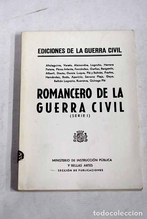 Romancero de la guerra civil