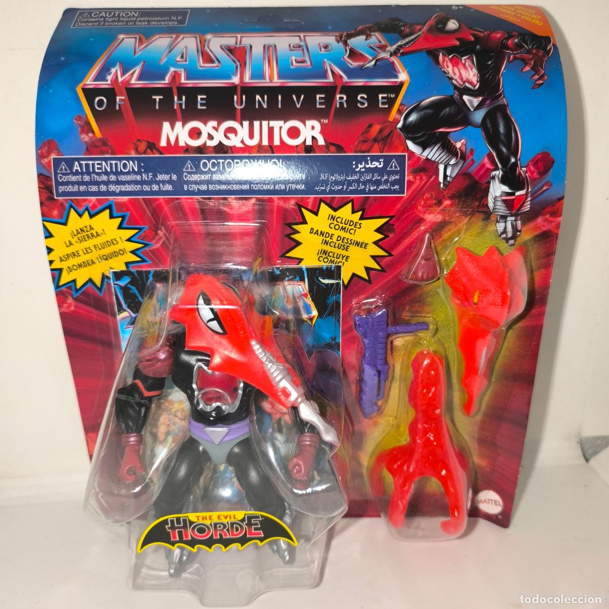 FIGURA MOSQUITOR - MASTERS DEL UNIVERSO MOTU ORIGINS DELUXE MATTEL 2021 - OF UNIVERSE MUÑECO HE MAN