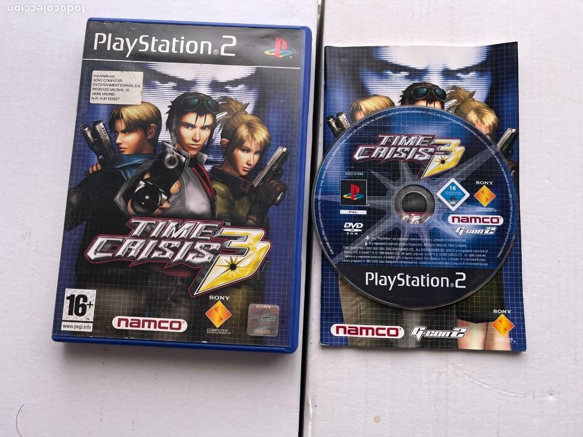TIME CRISIS 3 - PS2 PLAYSTATION 2 PLAY STATION TWO KREATEN