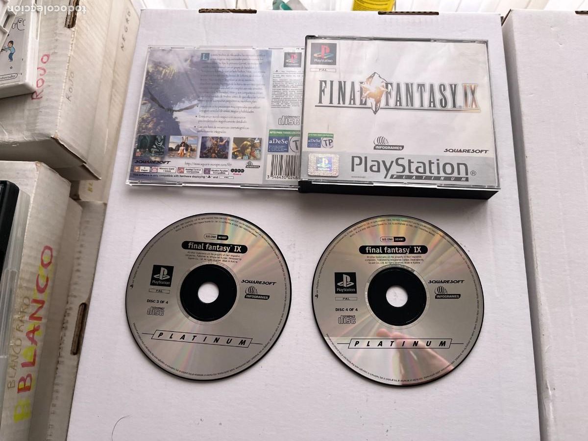 FINAL FANTASY IX PLATINUM - PSX PLAYSTATION 1 PLAY STATION ONE KREATEN
